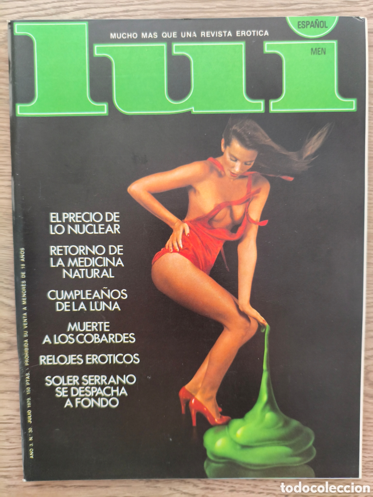 Revistas: LUI 30 JULIO 1979 REVISTA EROTICA