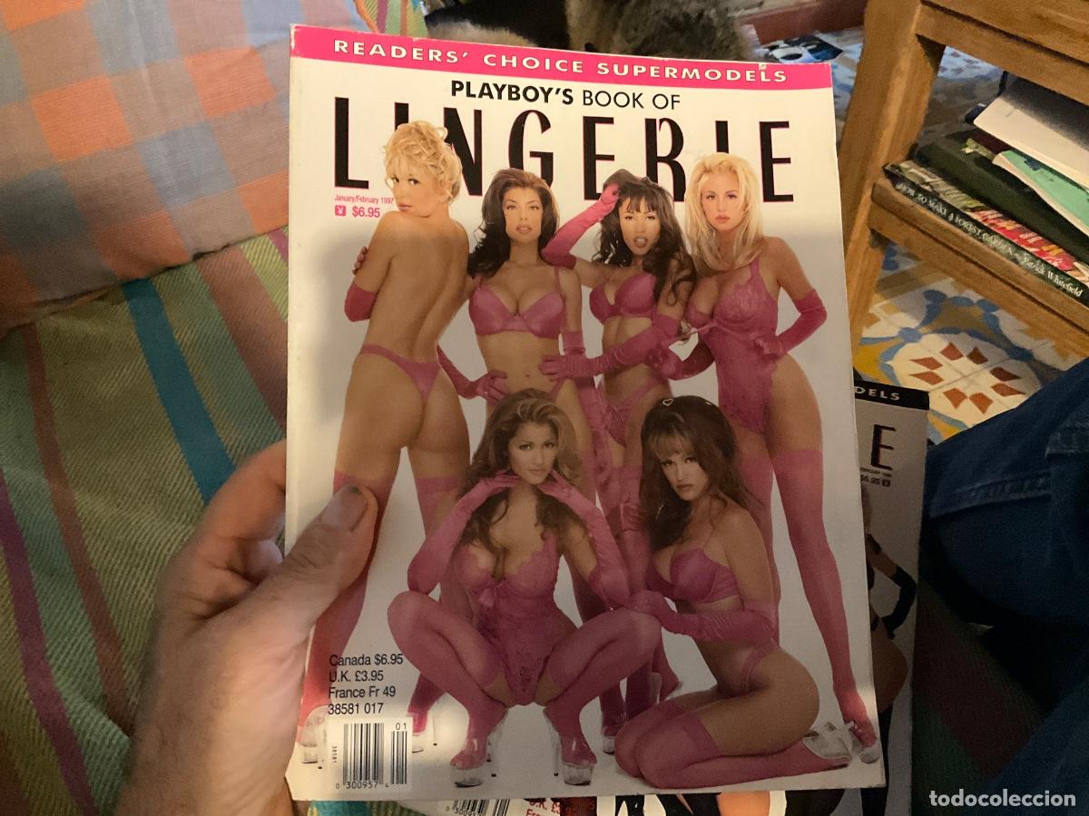 Revistas: PLAYBOY&acute;S ,BOOK OF LINGERIE,ENER/ FEBRE-1997