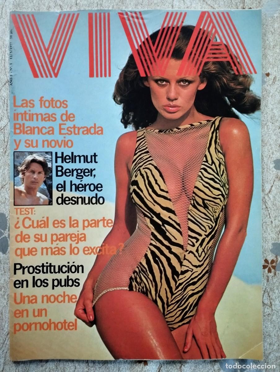 Journals: Revista VIVA N&ordm; 1 / VICTORIA VERA, BLANCA ESTRADA, HELMUT BERGER, HELMUT NEWTON