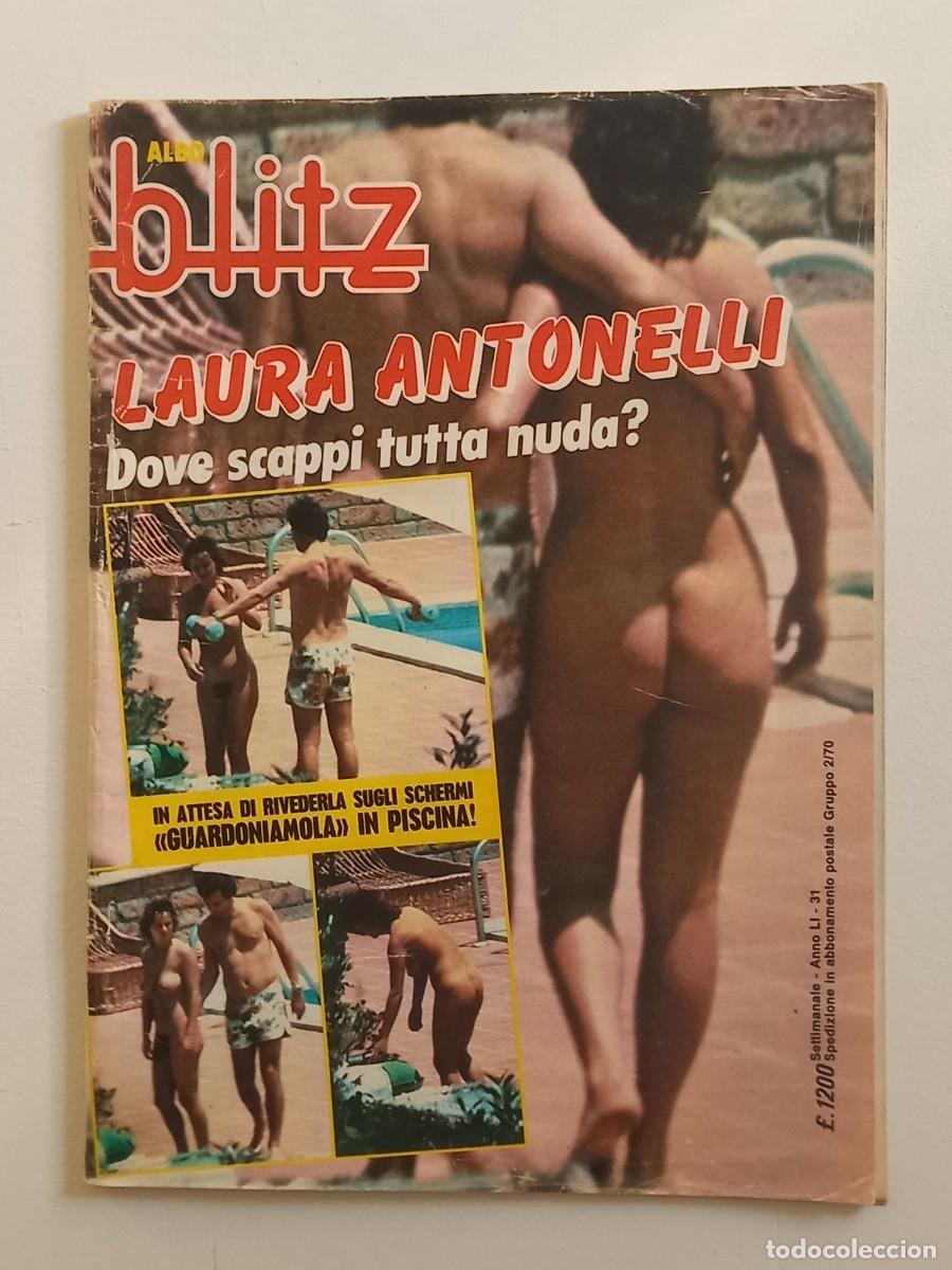 Zeitschriften: BLITZ N&deg; 31 AGOSTO 1985 LAURA ANTONELLI CON POSTER DI RUTH ERBEN & KRISTHIE BRANDAO