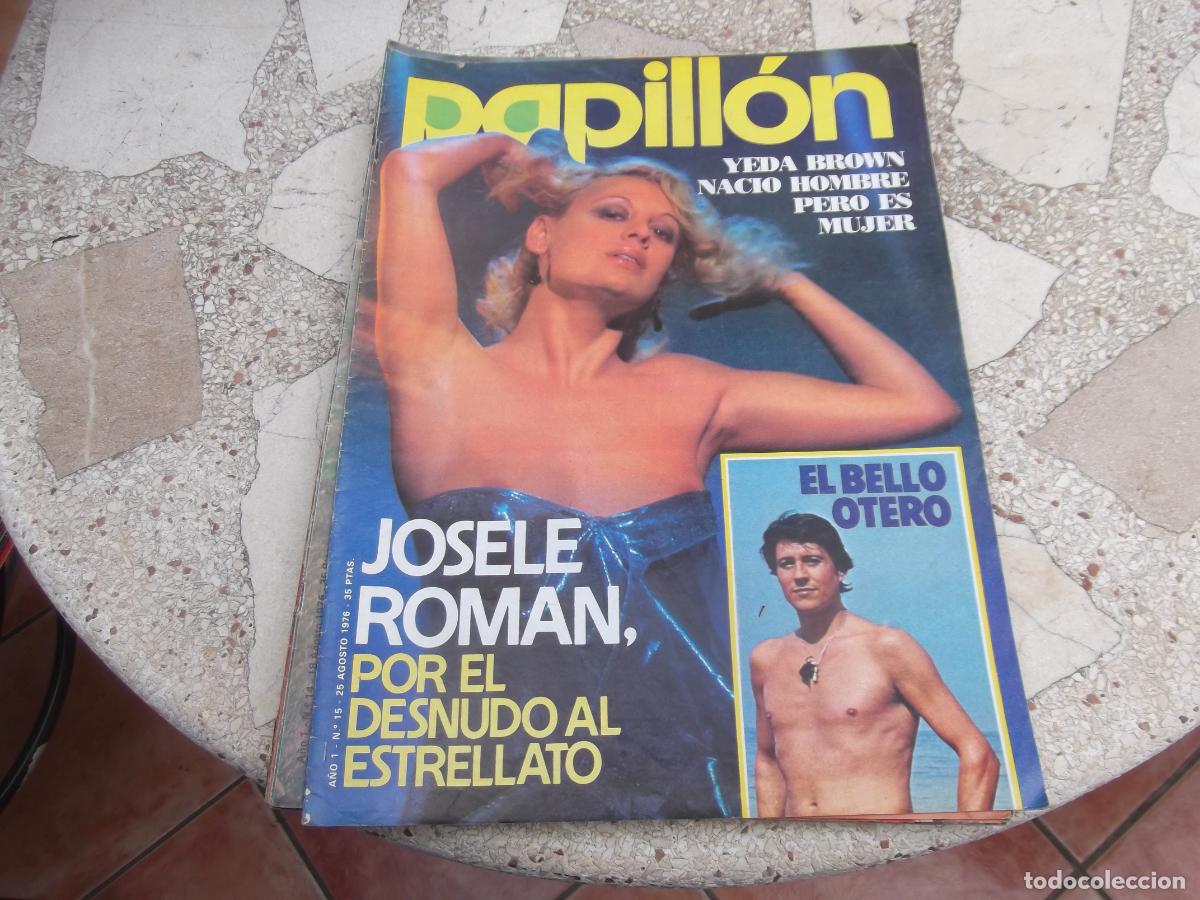 Journals: Papill&oacute;n 15, p&oacute;ster Josele Rom&aacute;n , el bello Otero, Patty Bravo desnuda al sol, Yeda Brown
