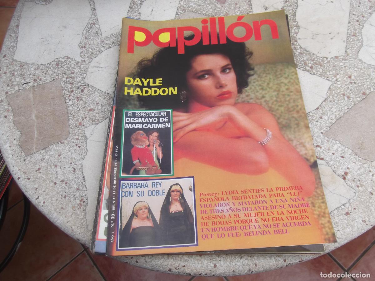 Journals: Papill&oacute;n 30, p&oacute;ster Lydia Senties, Belinda Belle, Dayle Haddon,