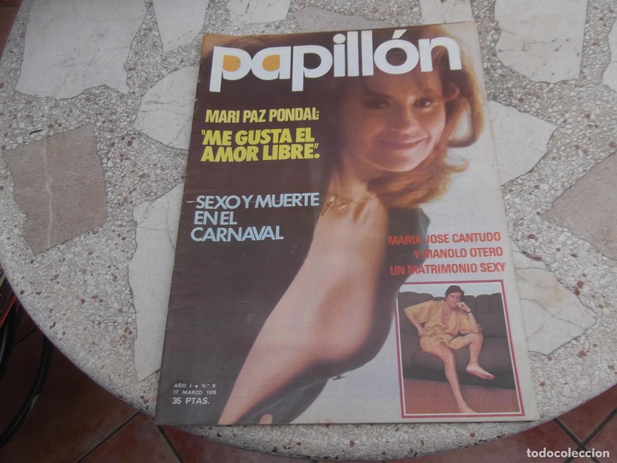 Journals: Papill&oacute;n 8, p&oacute;ster Mari Paz Pondal, Otero y Cantudo, la tricameron, Stephanie Vermet,