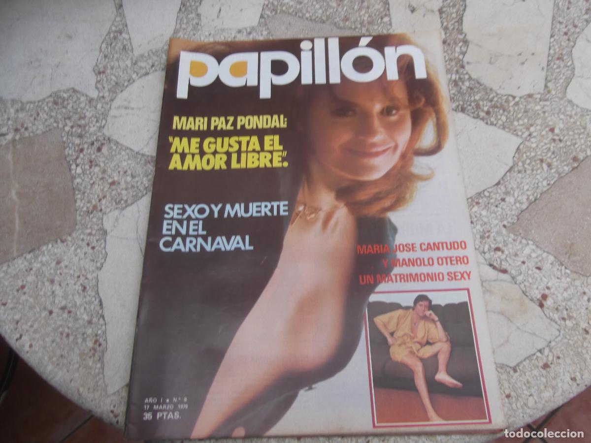 Journals: Papill&oacute;n 8, p&oacute;ster Mari Paz Pondal, Otero y Cantudo, la tricameron, Stephanie Vermet,