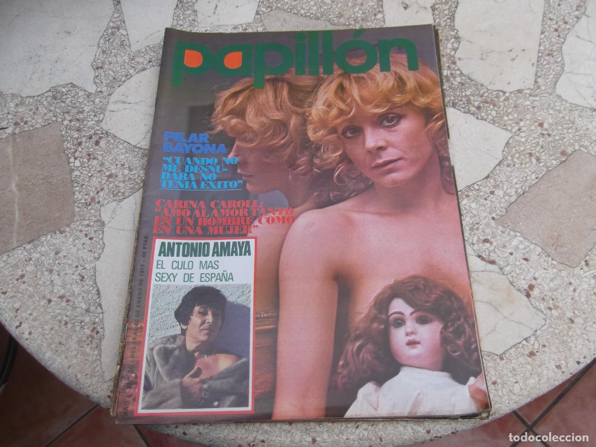 Journals: Papill&oacute;n 36, p&oacute;ster Pilar Bayona, Antonio Amaya, M&oacute;nica Rey, Carina Caroll, Patricia Webley,