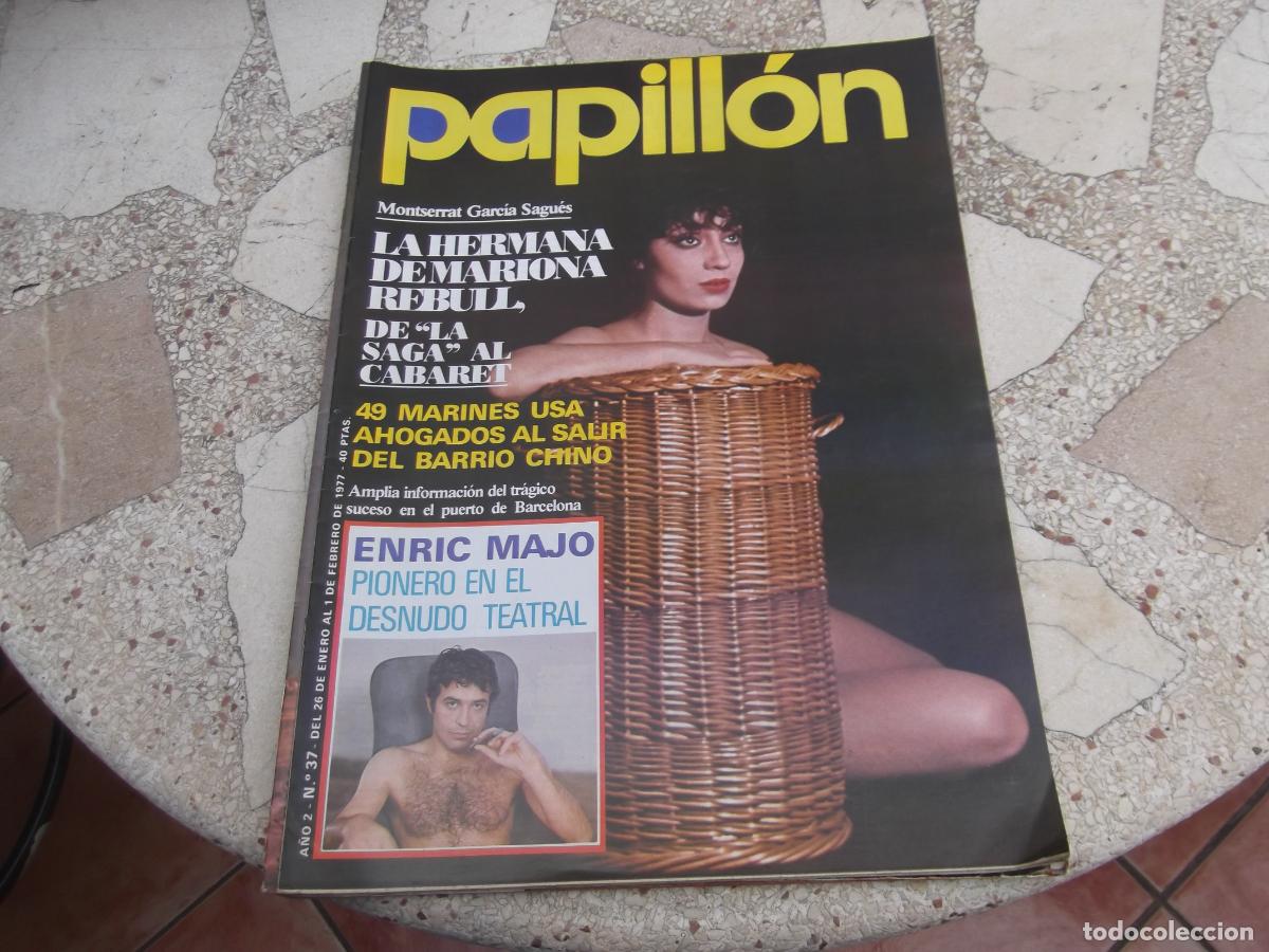 Journals: Papill&oacute;n 37, p&oacute;ster Enric Maj&oacute;, Montserrat Garc&iacute;a Sagu&eacute;s, Josianne, Ringo Starr, &Eacute;rika Huarte,