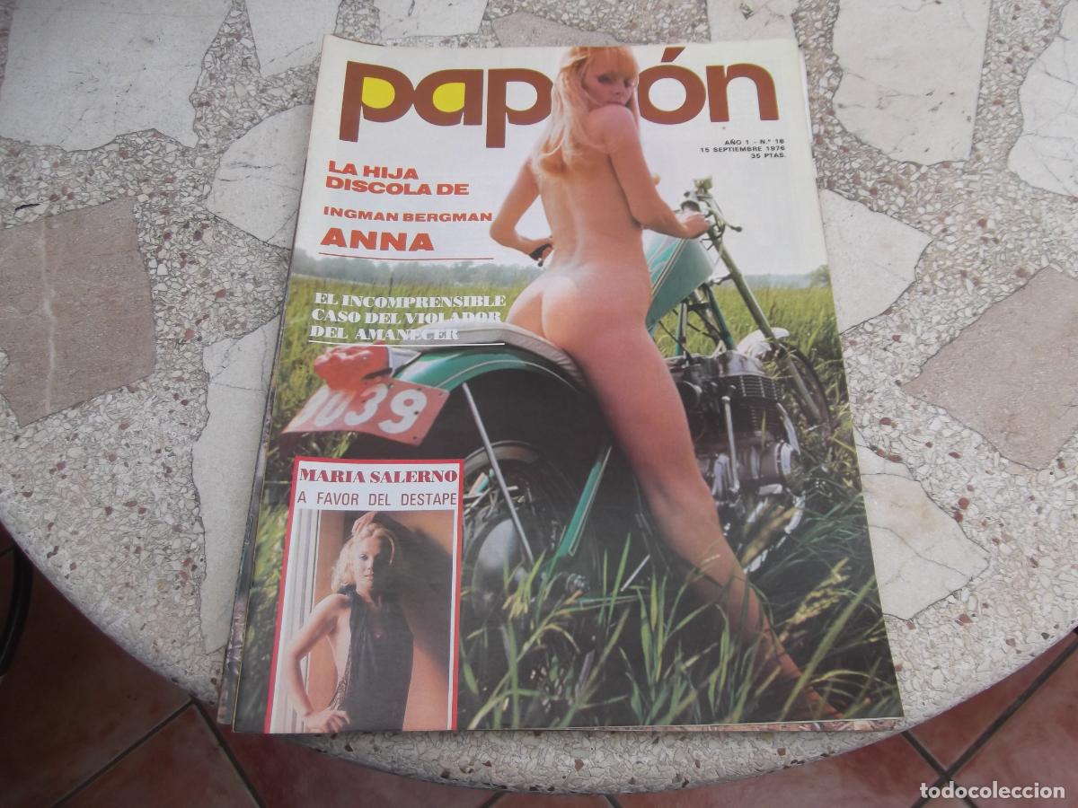Journals: Papill&oacute;n 18, p&oacute;ster Maria Salerno, Anna Bergman, Carol Baker,Eva Le&oacute;n, Jos&eacute; V&eacute;lez,