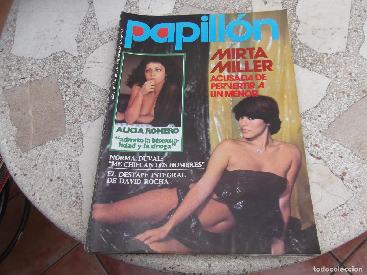 Journals: Papill&oacute;n 34, p&oacute;ster Mirta Miller, Alicia Romero, Norma Duval, Corinne Clery, David Roca,