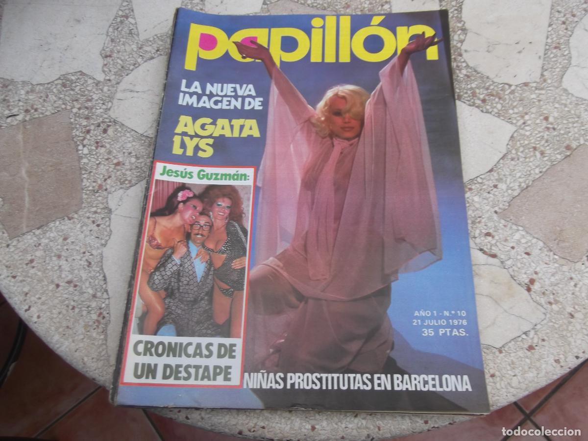 Journals: Papill&oacute;n 10, p&oacute;ster Agata Lys, can&iacute;bales siglo xx, en el pa&iacute;s de los leprosos, Victoria Abril,