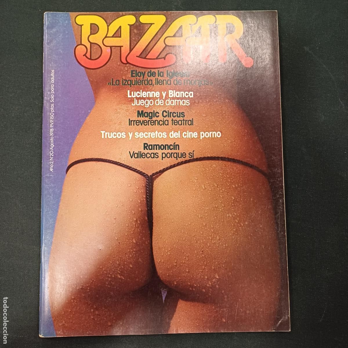 Journals: BAZAAR/REVISTA EROTICA N&ordm;20/CON POSTER.