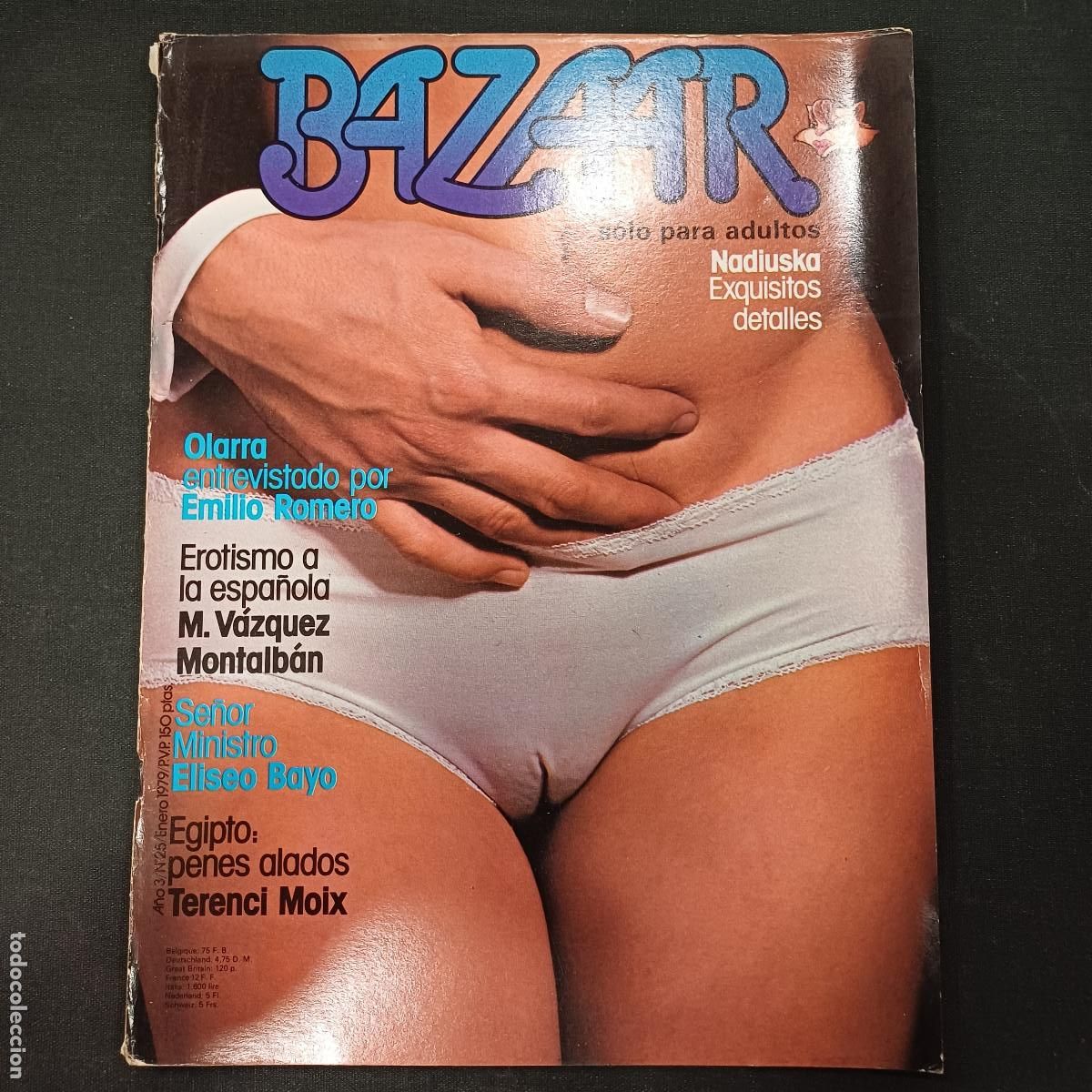 Journals: BAZAAR/REVISTA EROTICA NADIUSKA/N&ordm;25/CON POSTER.