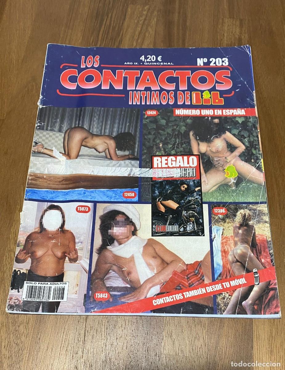 Magazines: LOS CONTACTOS INTIMOS DEL LIB N&ordm; 203 - REVISTA ESPA&Ntilde;OLA PORNO EROTICA