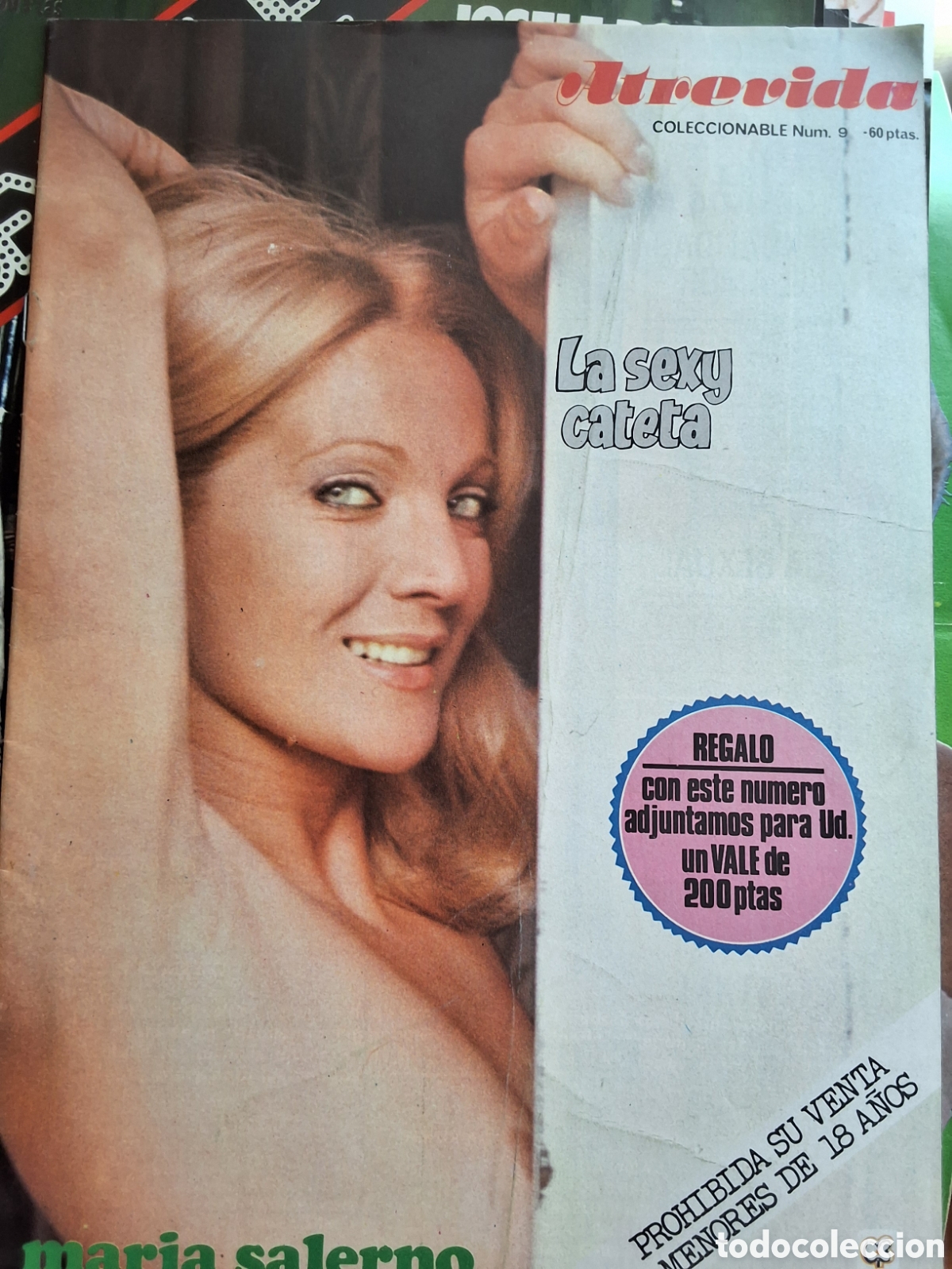 Magazines: Divertida revista espa&ntilde;ola sexo para adultos 1977 Maria Salerno Lita Lara