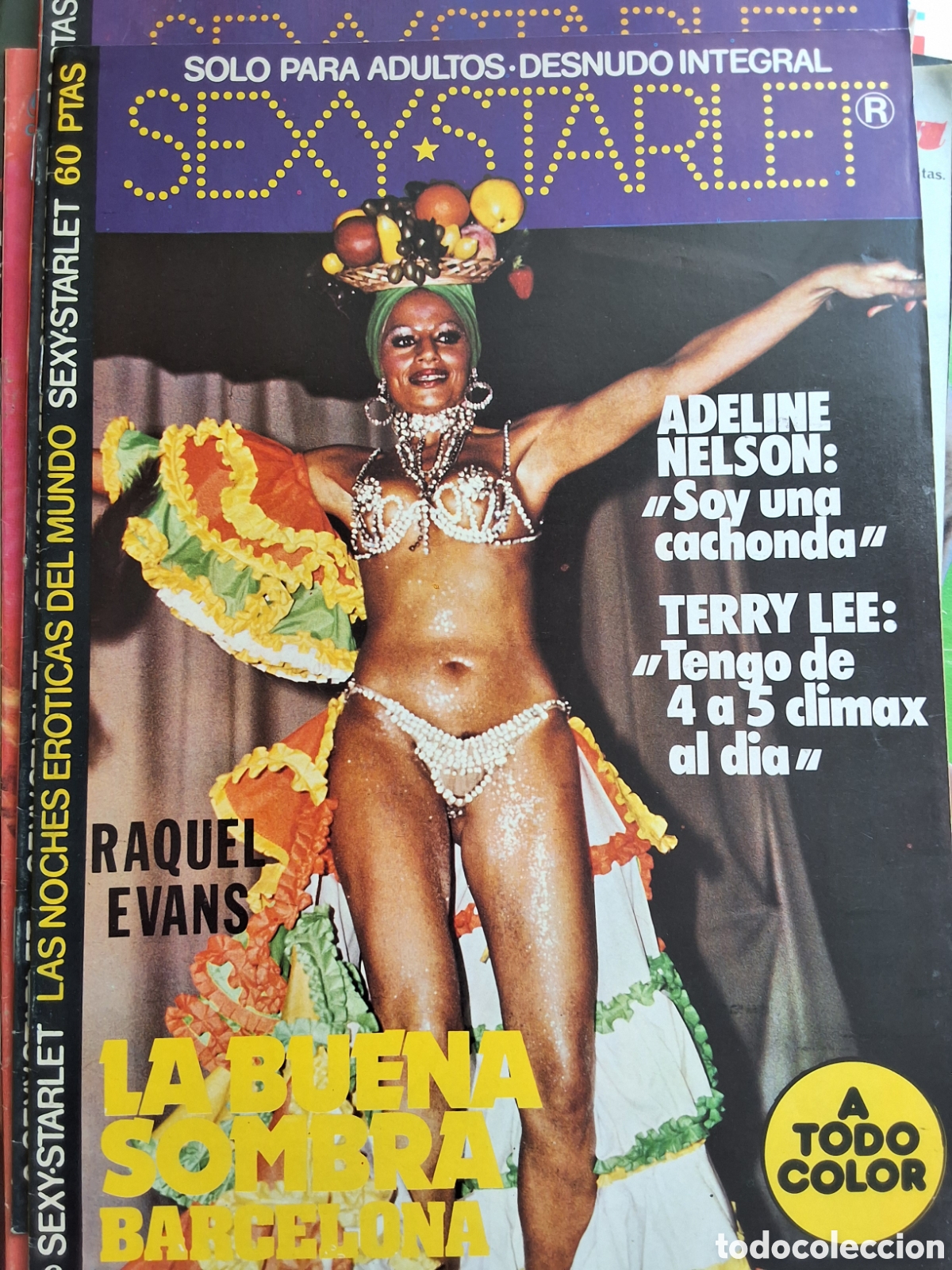 Journals: Sexy starlet revista variedades cabaret y sus chicas 1977 Adeline Raquel