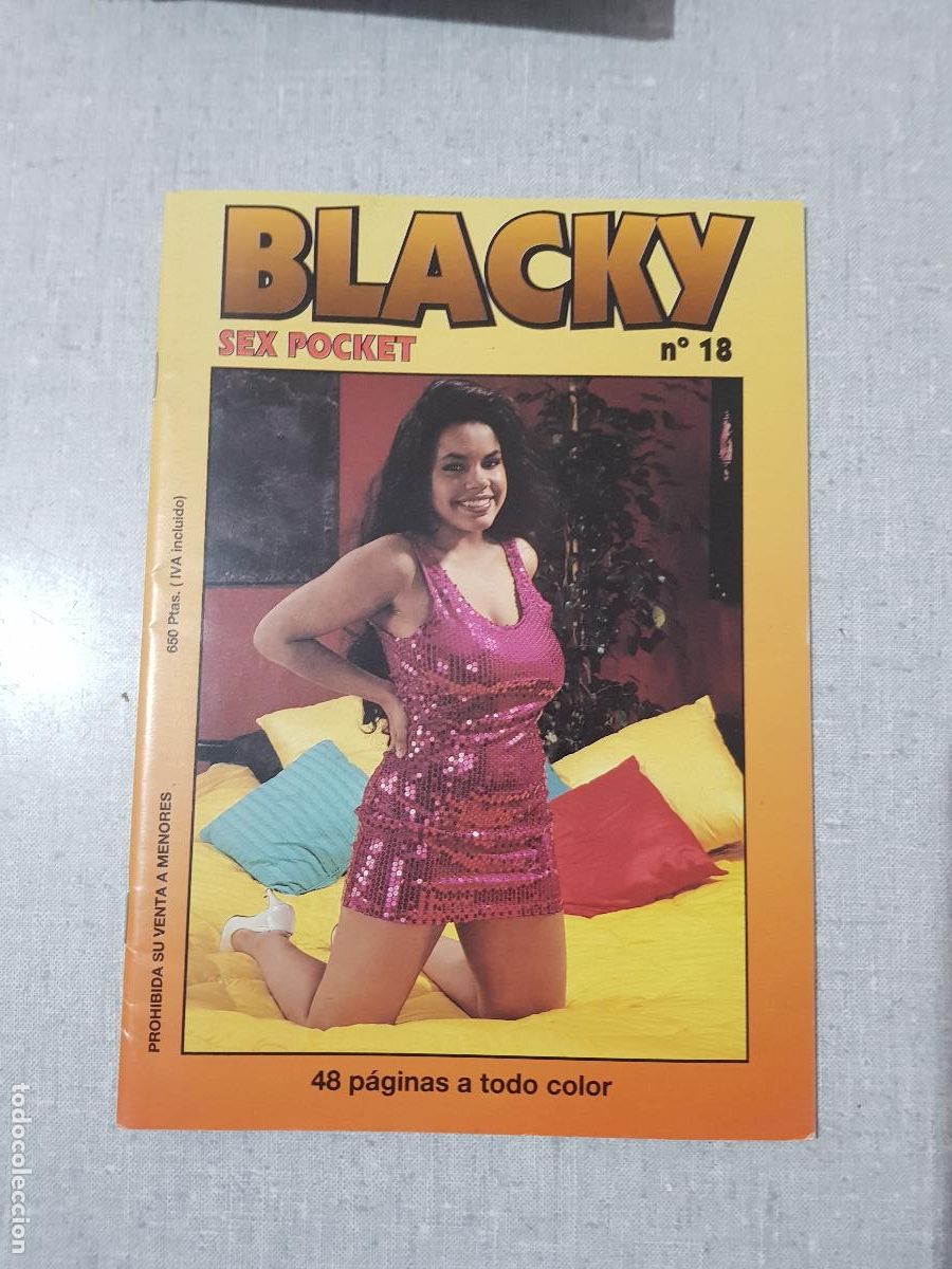 Magazines: SOLO PARA ADULTOS-BLACKY SEX POCKET N&ordm;18
