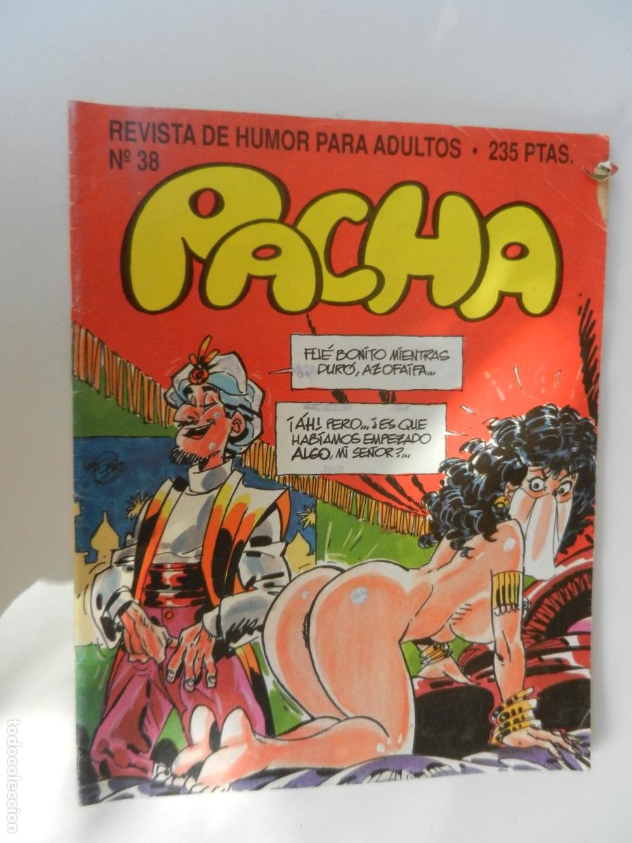 Magazines: PACH&Aacute; N&ordm; 38 REVISTA DE HUMOR PARA ADULTOS - EDITORIAL IRU 1988
