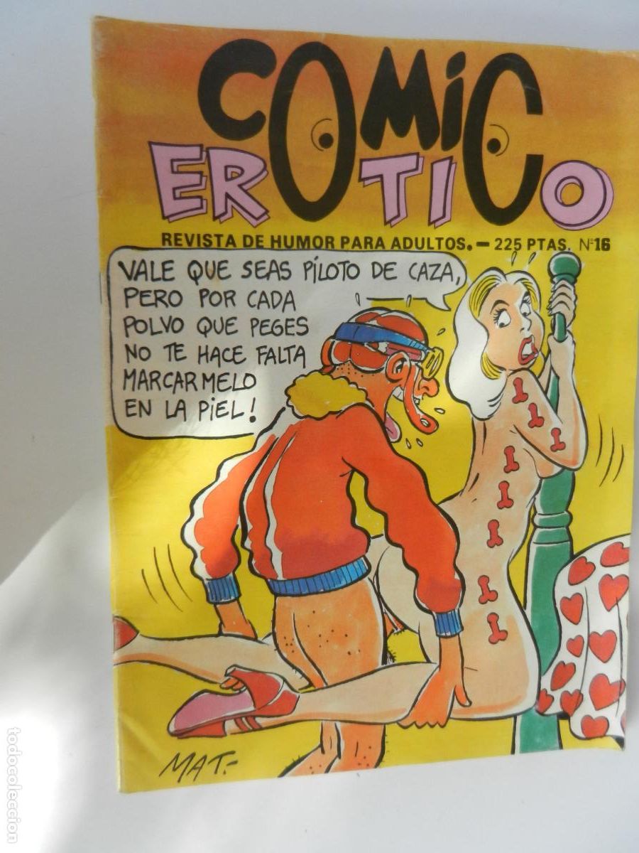 Journals: COMIC EROTICO N&ordm; 16 - REVISTA DE HUMOR PARA ADULTOS -1988