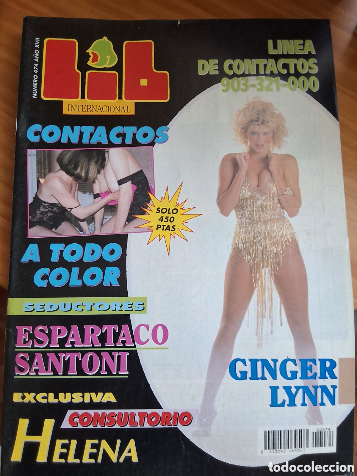 Journals: Lib internacional revista erotica desnudos mujeres n&uacute;mero 474 Ginger Lynn