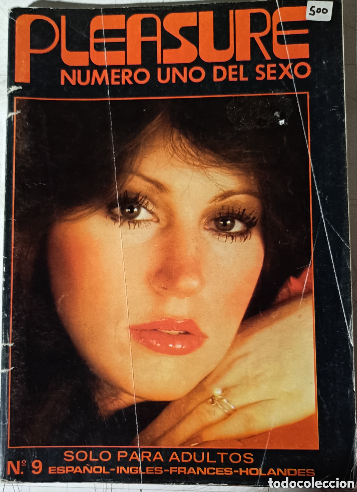 Magazines: Revista er&oacute;tica. Pleasure. N&deg;9