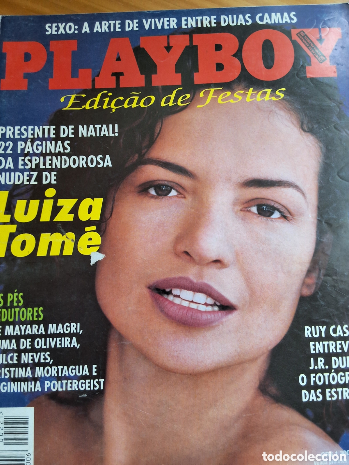 Journals: Playboy Brasil revista erotica desnudos mujeres 1993/12 Luiza Tom&eacute; Carrie Westcott