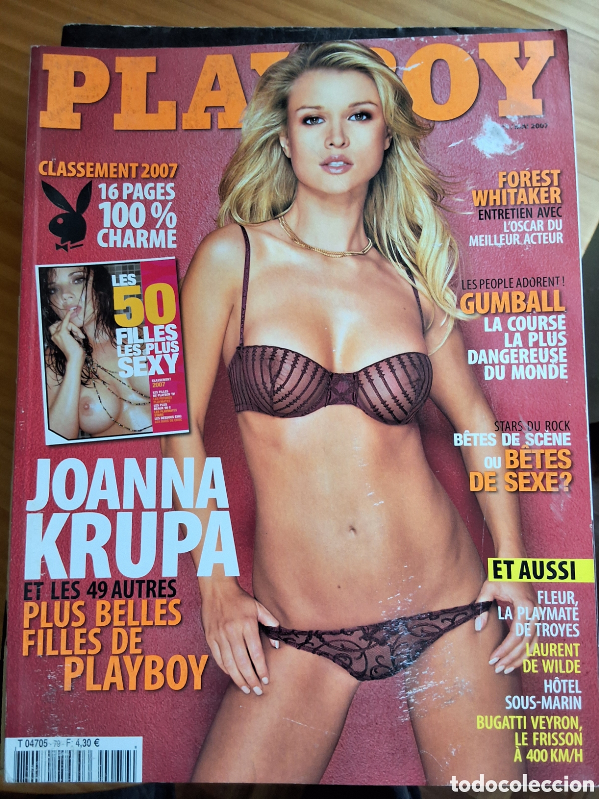 Journals: Playboy frances revista erotica desnudos mujeres 2007/5 Joanna Krupa Fleur May