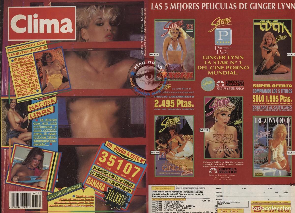 Magazines: CLIMA # 580 / 1992 ~ Kim MILLS ~ Karen Davis ~ Rocco SIFFREDI ~ Ginger LYNN