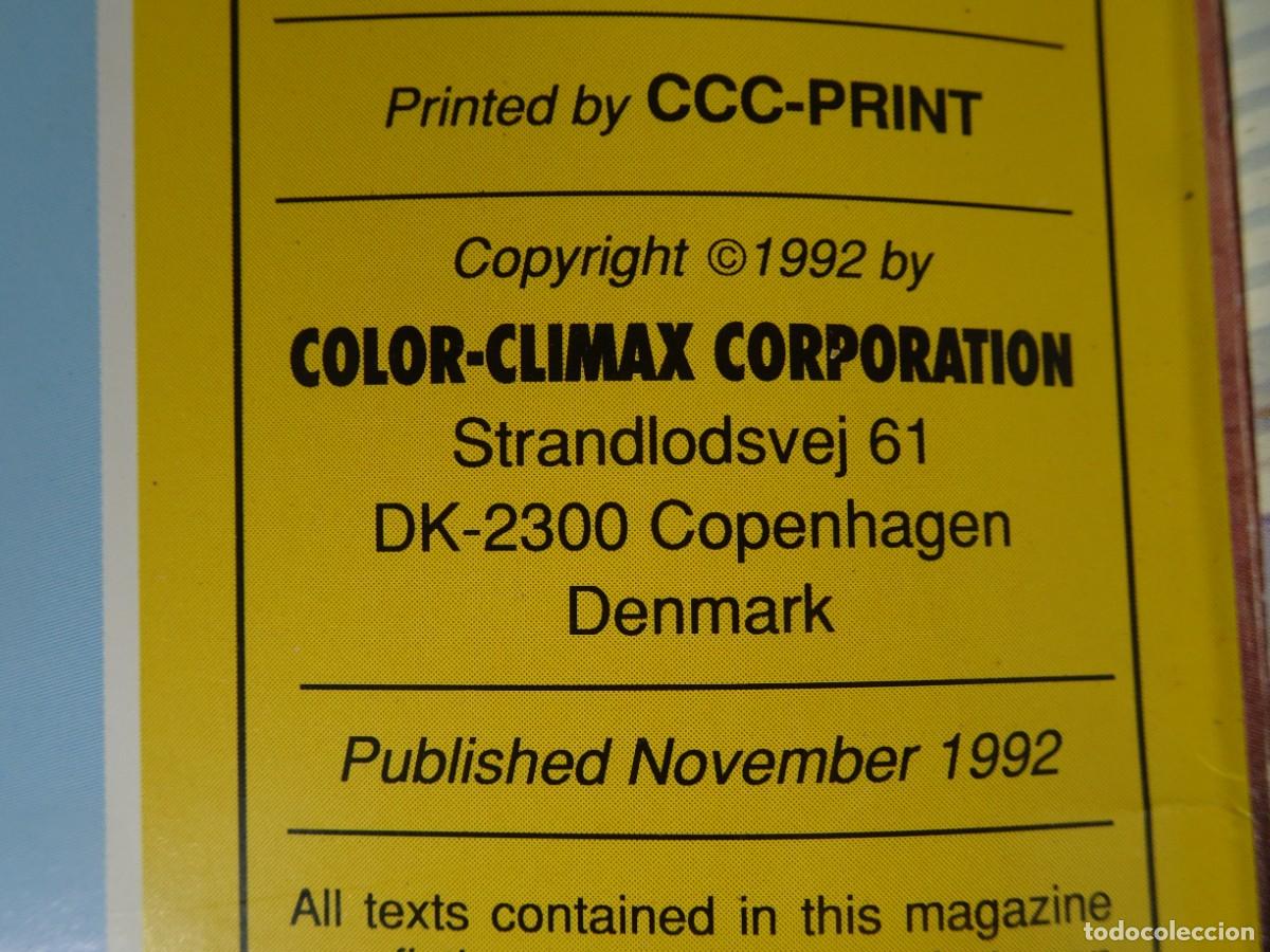 Revistas: MAGAZINE ER&Oacute;TICO PORNO, TRANSEXUAL CLIMAX N&ordm; 13, COLOR CLIMAX 1992, VER FOTOS