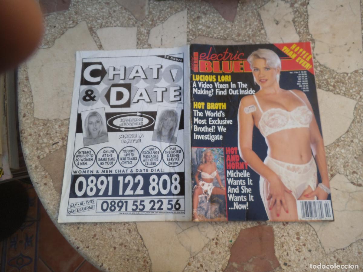 Journals: electric blue, vol7 n&ordm; 2, erotica ,solo para adultos ,