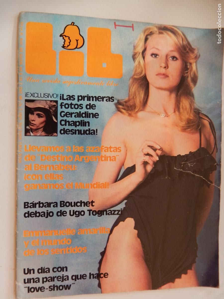 Zeitschriften: LIB N&ordm; 80-1978 - REVISTA EROTICA - BARBARA BOUCHET - GERALDINE CHAPLIN PRIMERAS FOTOS DESNUDA