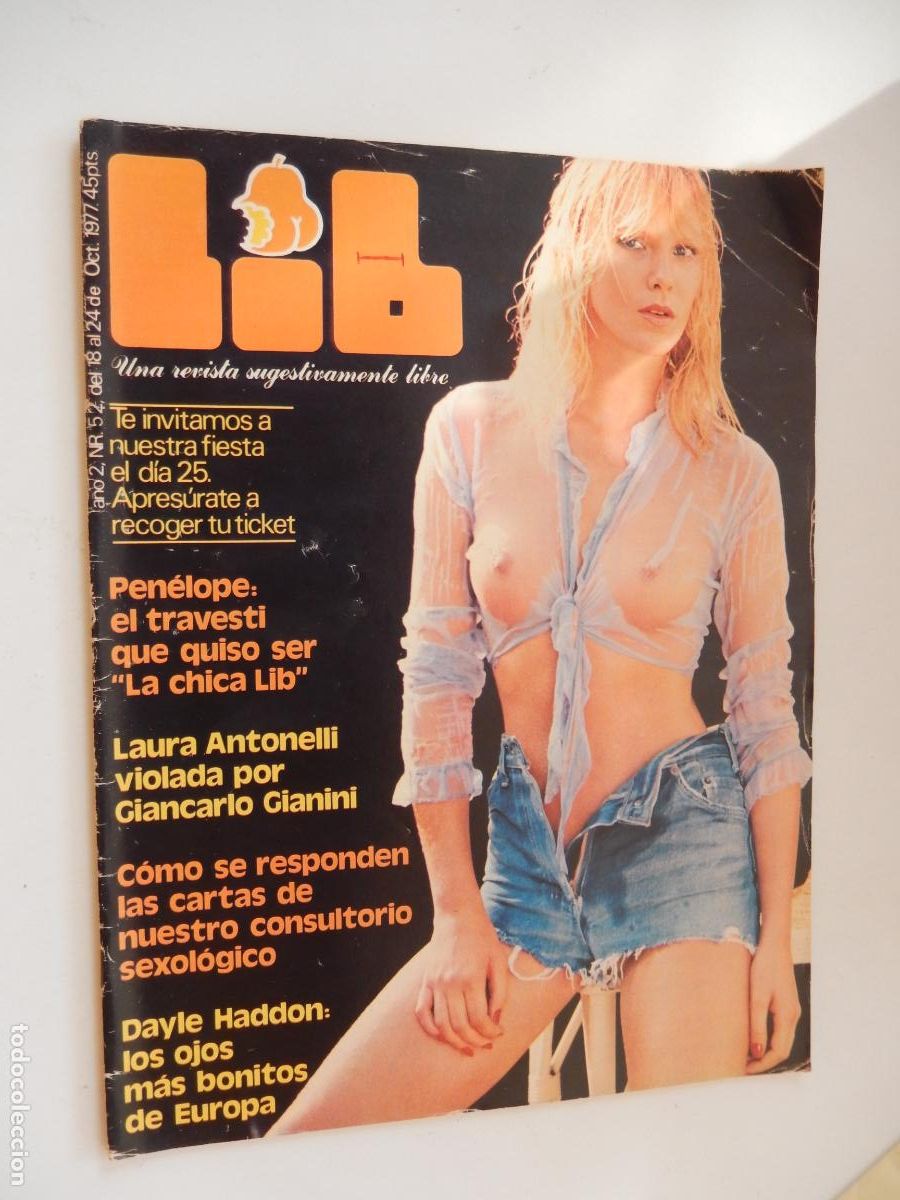 Zeitschriften: LIB N&ordm; 52 -1977 - REVISTA EROTICA -LAURA ANTONELLI VIOLADA POR GIANCARLO GIANINI