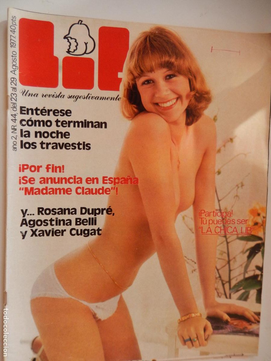 Journals: LIB N&ordm; 44- 1977- REVISTA EROTICA -ROSANA DUPR&Eacute; - MADAME CLAUDE