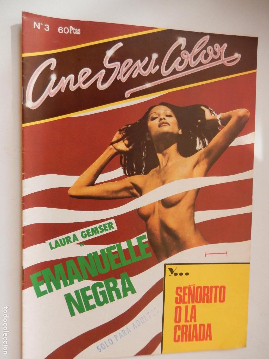 Journals: CINE SEXY COLOR REVISTA N&ordm; 3 - EMMANUELLE NEGRA - SOLO PARA ADULTOS - LAURA GEMSER