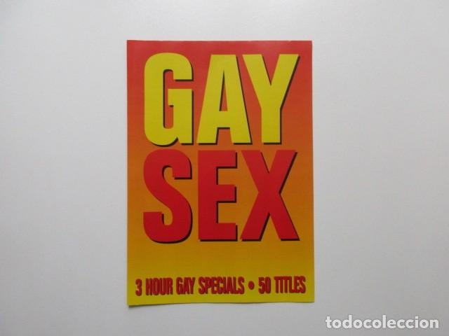 Magazines: FRANCIA - CAT&Aacute;LOGO DE PEL&Iacute;CULAS DE CINE PARA ADULTOS + HOJA DE ENCARGO - CULTURA GAY A&Ntilde;OS 90