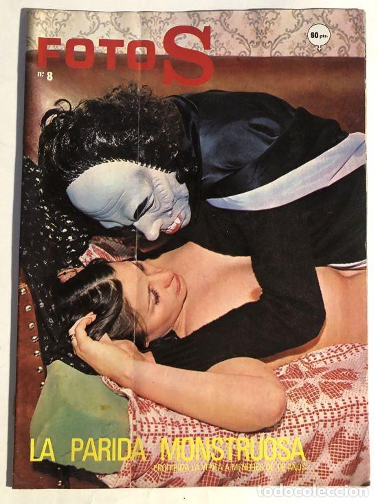 Revistas: LA PARIDA MONSTRUOSA ( GORE ) FOTO S / TELENOVELA / MERCOCOMIC A&Ntilde;O 1978 / EL ROLLO DE LOS MONSTRUOS