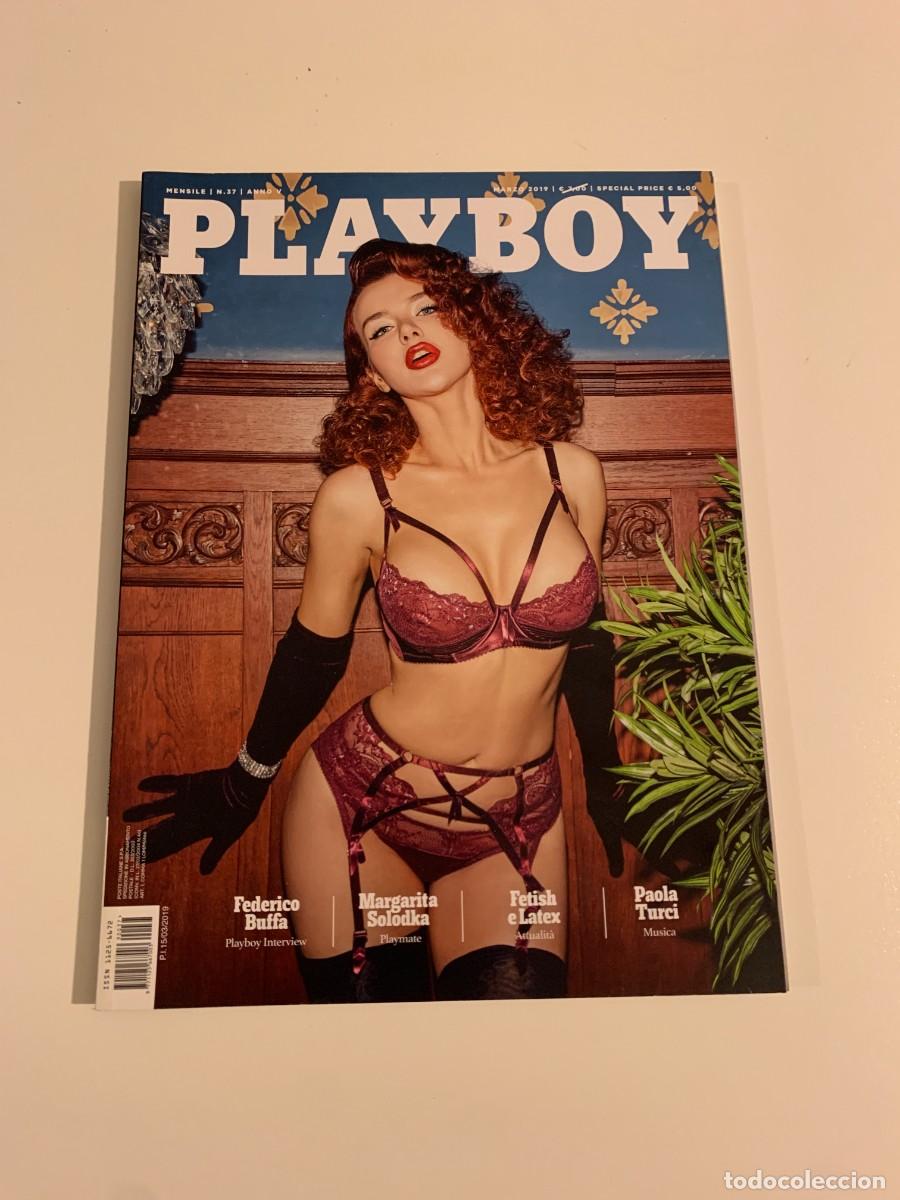 Journals: PLAYBOY N.37 MARZO 2019 RAMONA BERNHARD ANASTASIYA MARGARITA SOLODKA PAOLA TURCI ITALIAN EDITION