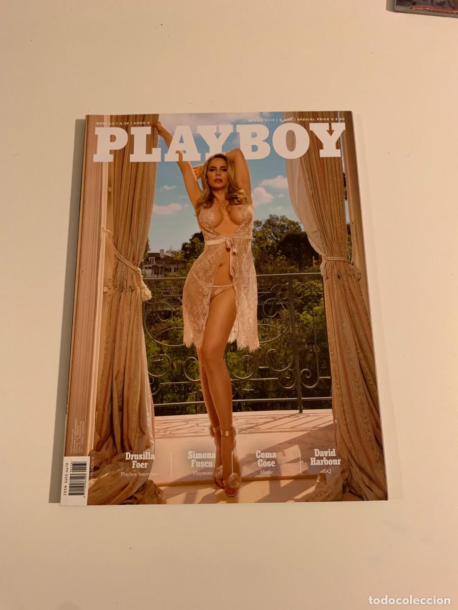 Journals: PLAYBOY N.38 APRILE 2019 DRUSILLA FOER SIMONA FUSCO SADIE GREY YOLI LARA ITALIAN EDITION
