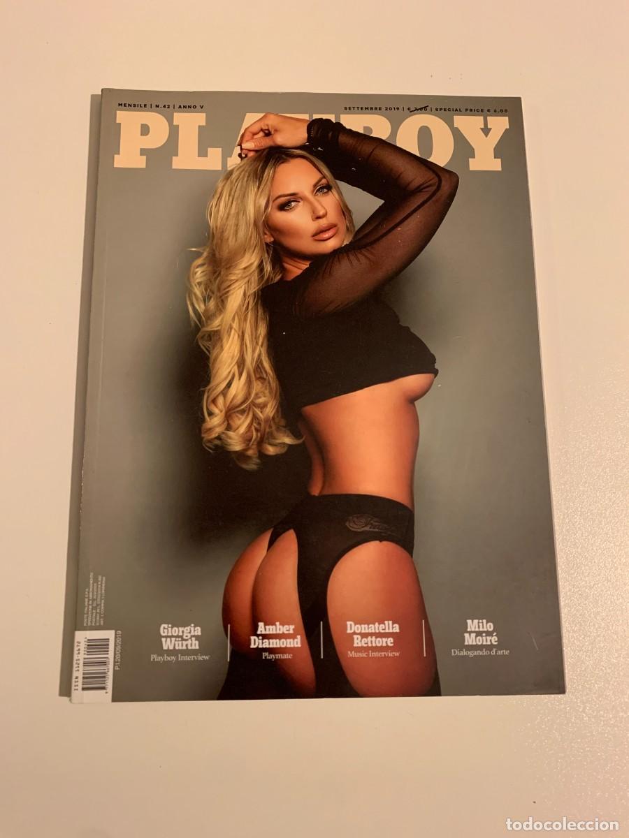 Riviste: PLAYBOY N.42 SETTEMBRE 2019 AMBER DIAMOND MAREN LA SALLE MARISA PAPEN GIORGIA WURTH ITALIAN EDITION