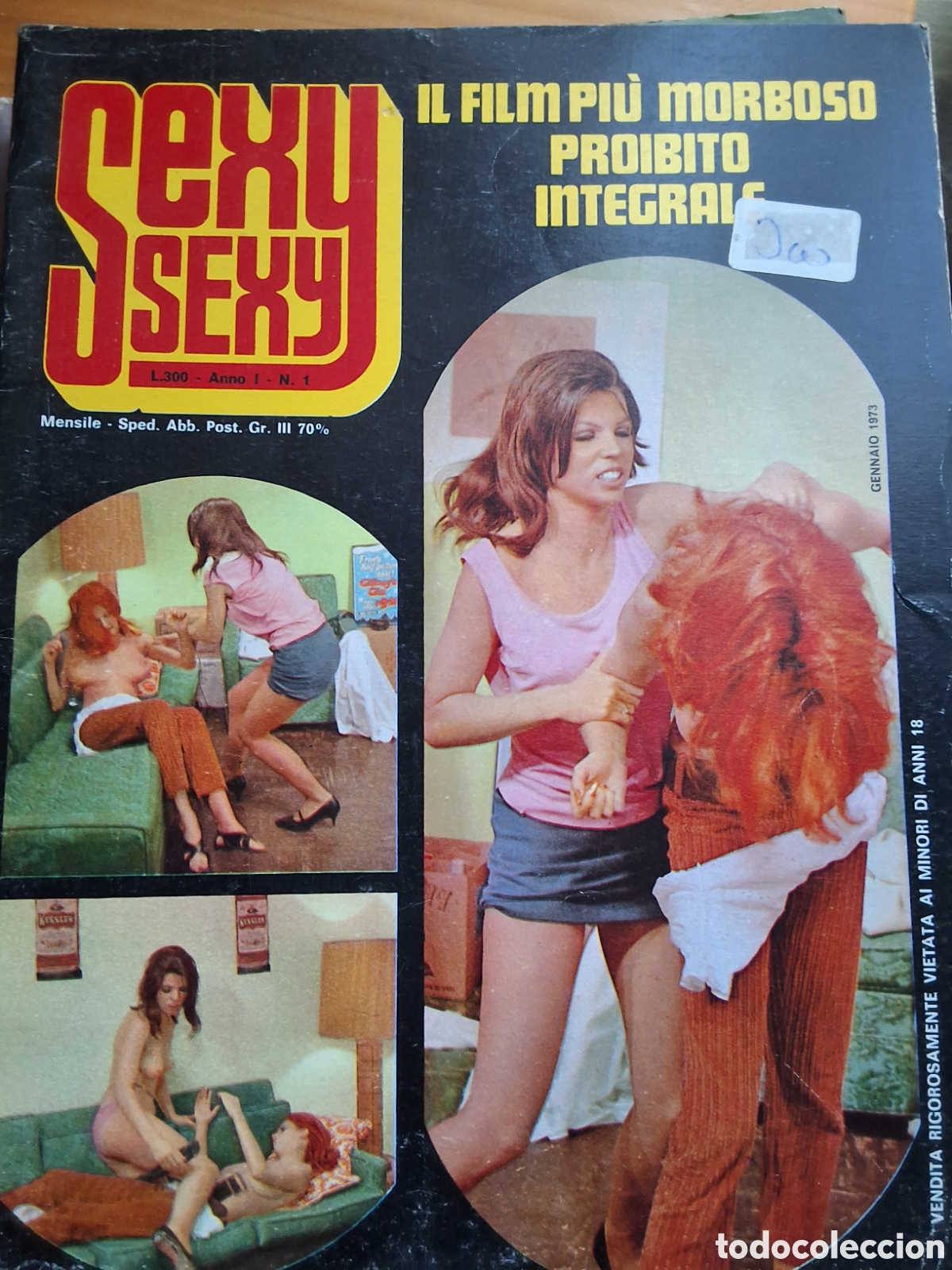 Journals: Sexy sexy revista erotica italiana desnudos mujeres a&ntilde;o 1973