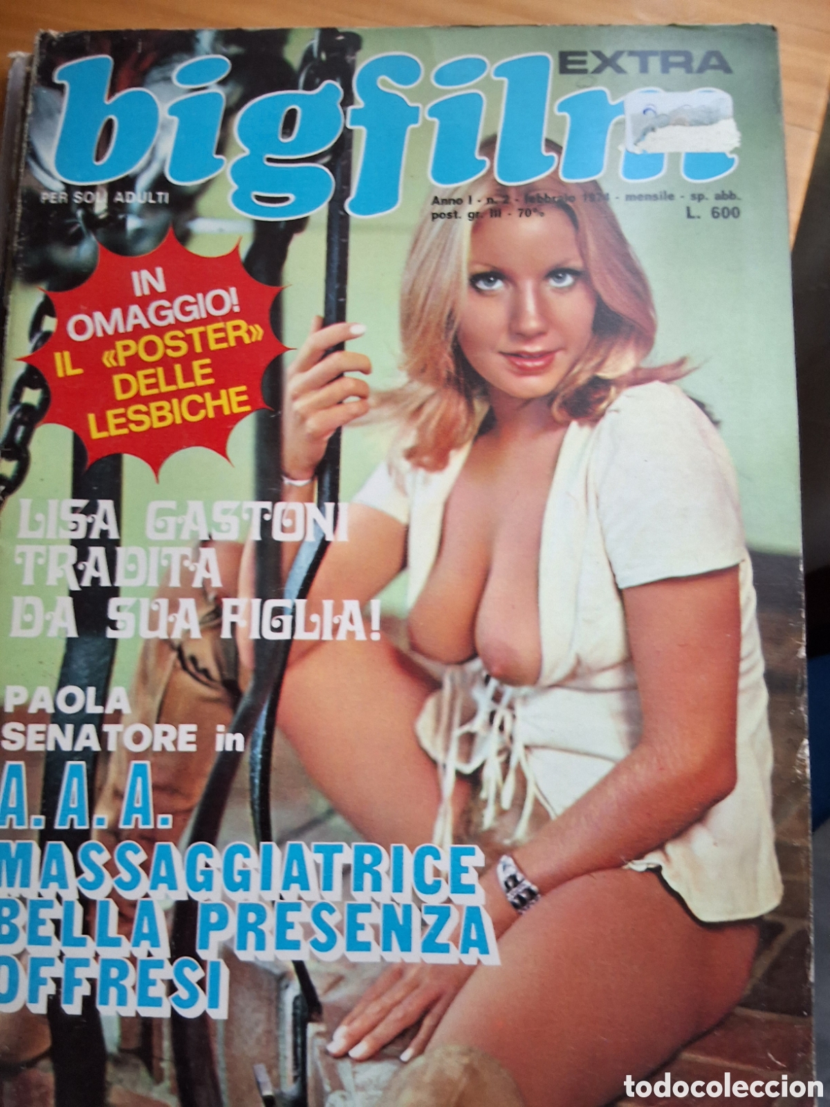 Journals: Big film extra revista erotica italiana desnudos mujeres 1974/2