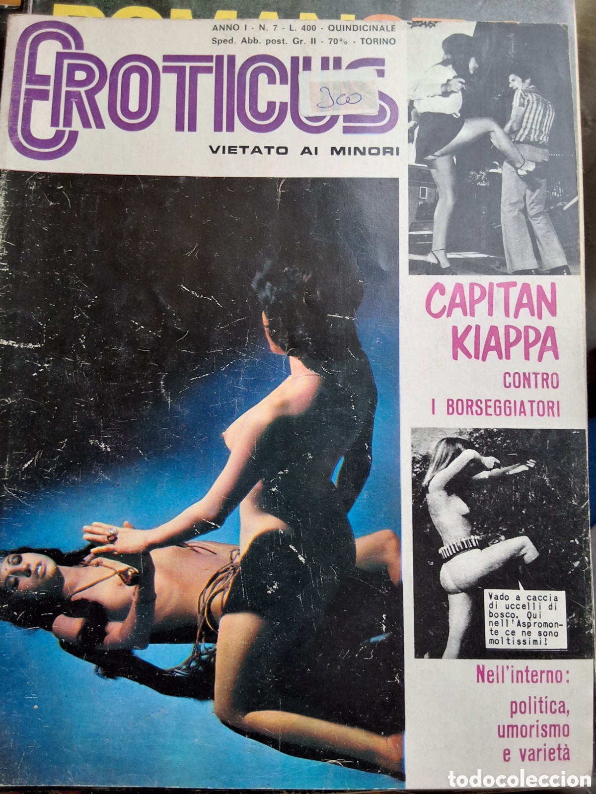 Journals: Eroticus revista er&oacute;tica italiana desnudos mujeres n&uacute;mero 7