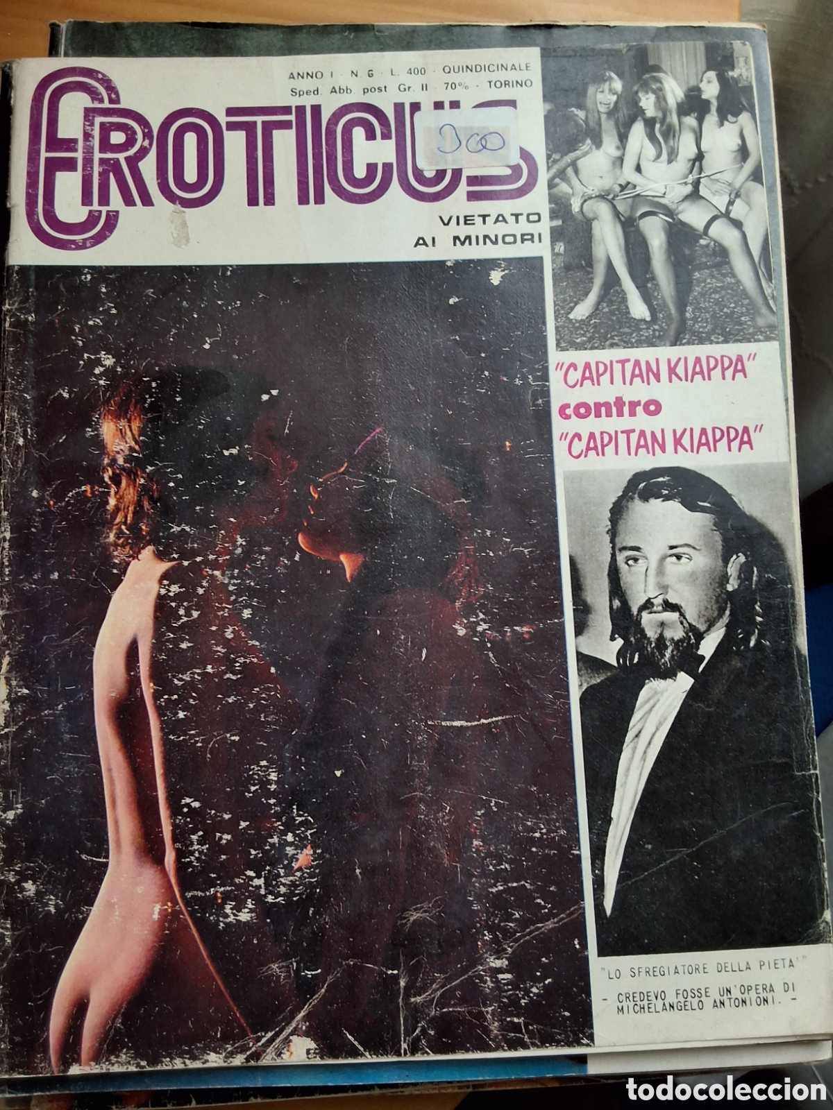 Journals: Eroticus revista erotica italiana desnudos mujeres n&uacute;mero 6