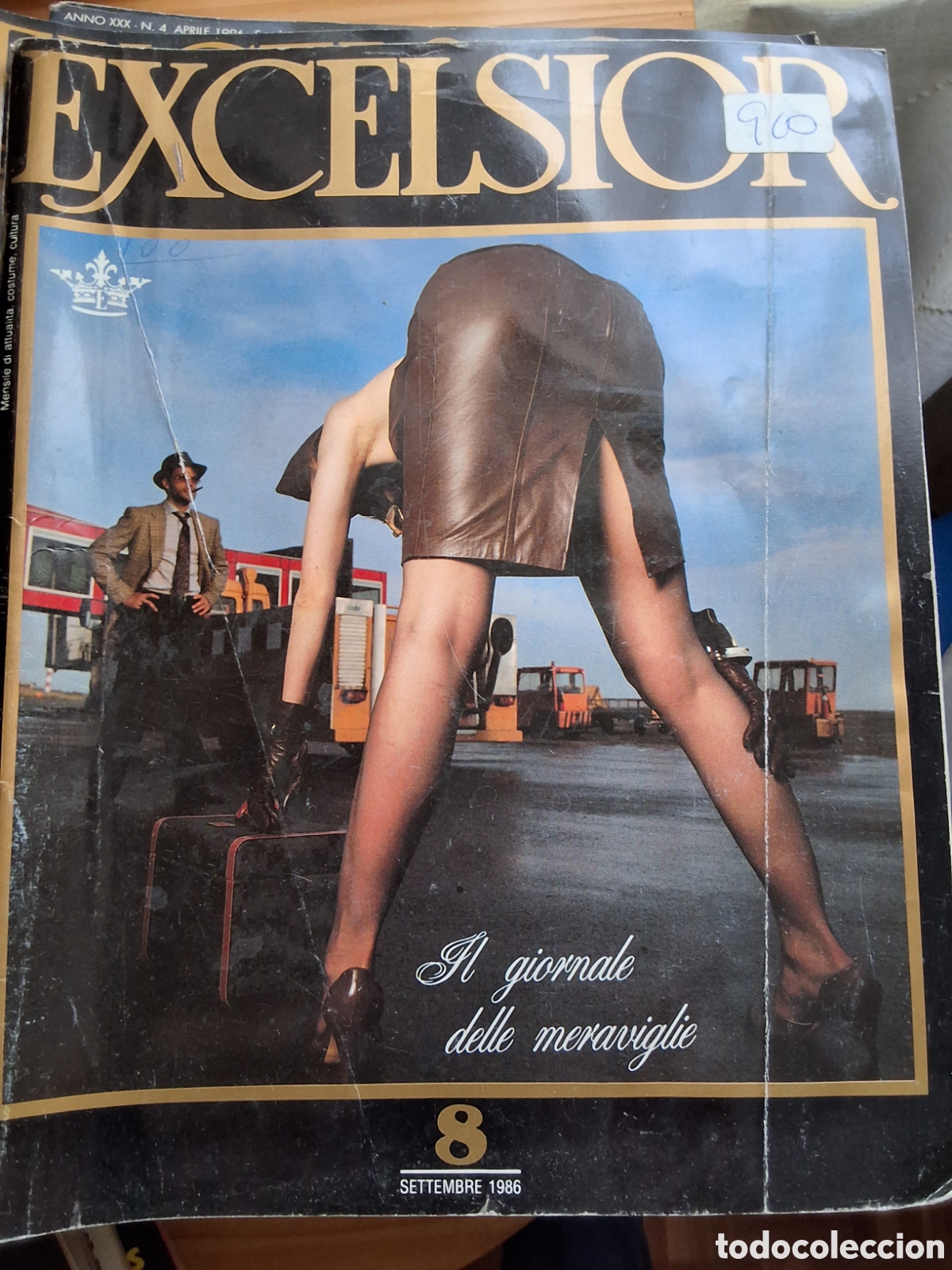 Journals: Excelsior revista erotica italiana desnudos mujeres 1986/9
