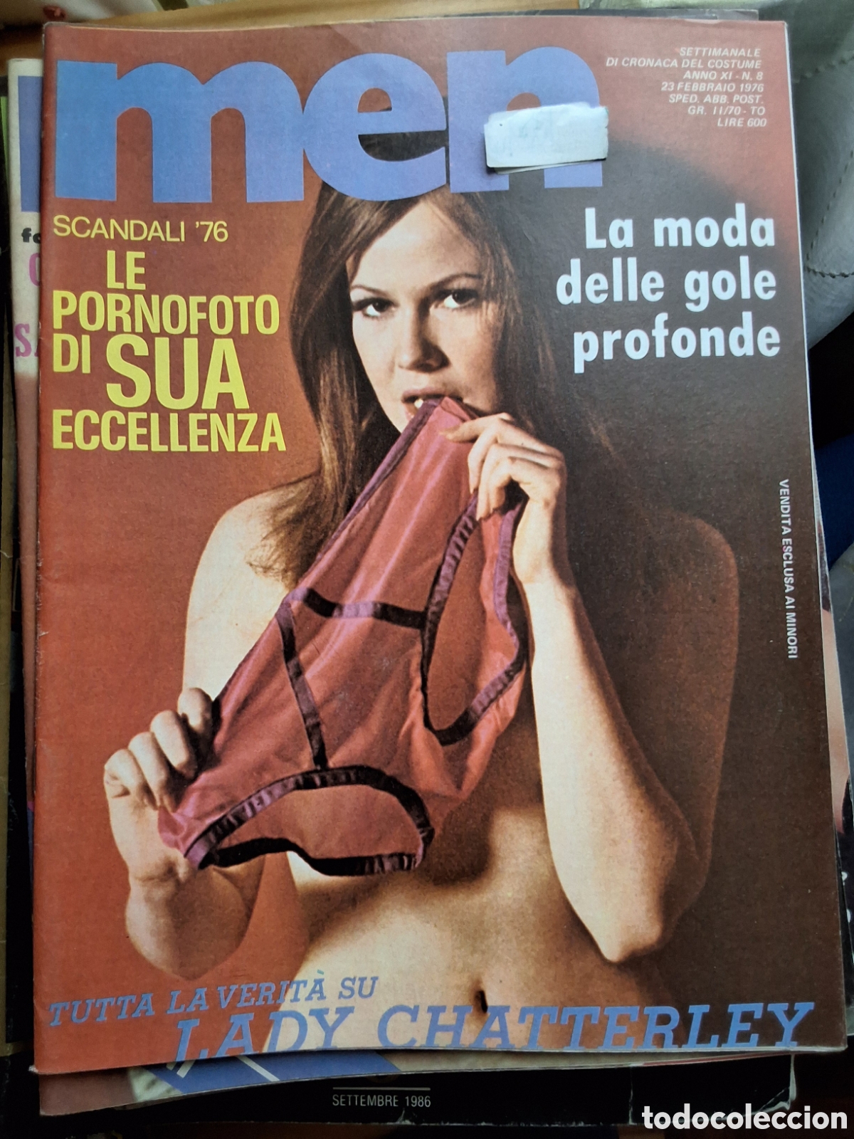 Journals: Men revista erotica italiana desnudos mujeres 1976/2/23