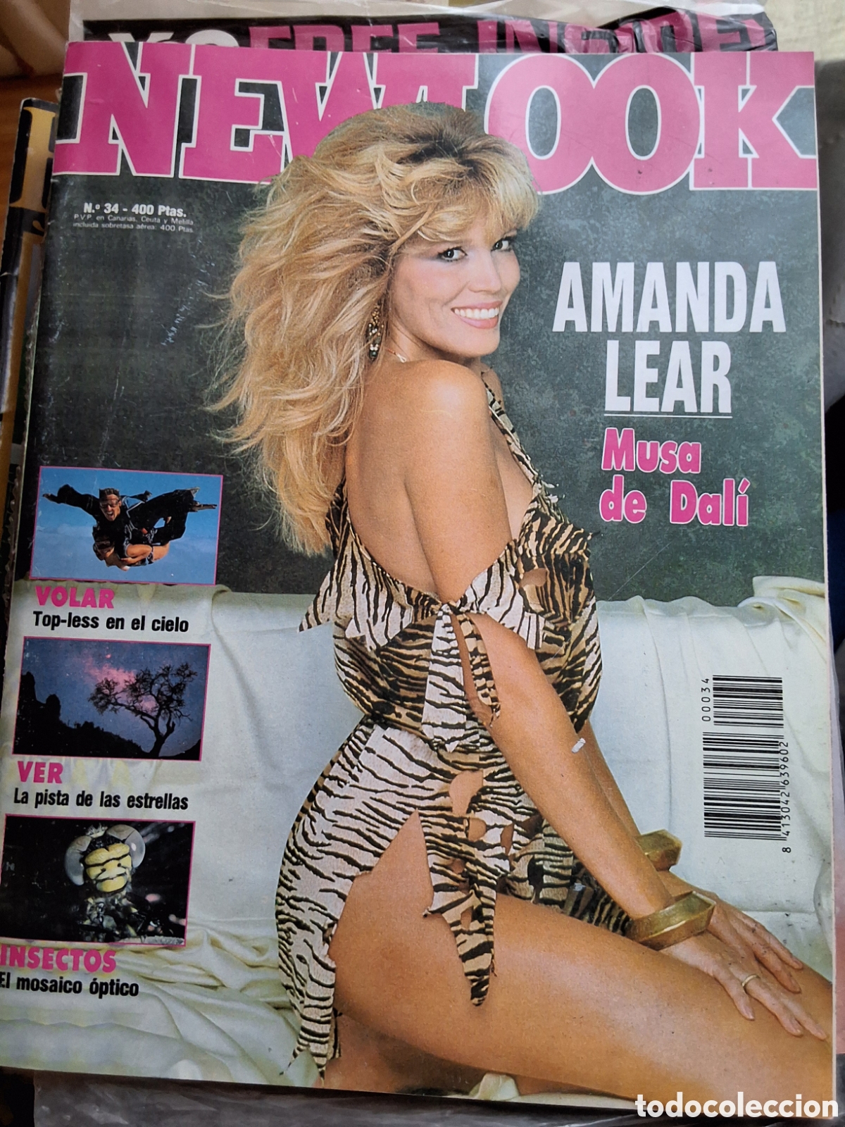 Journals: Newlook revista erotica espa&ntilde;ola desnudos mujeres n&uacute;mero 34 Amanda Lear