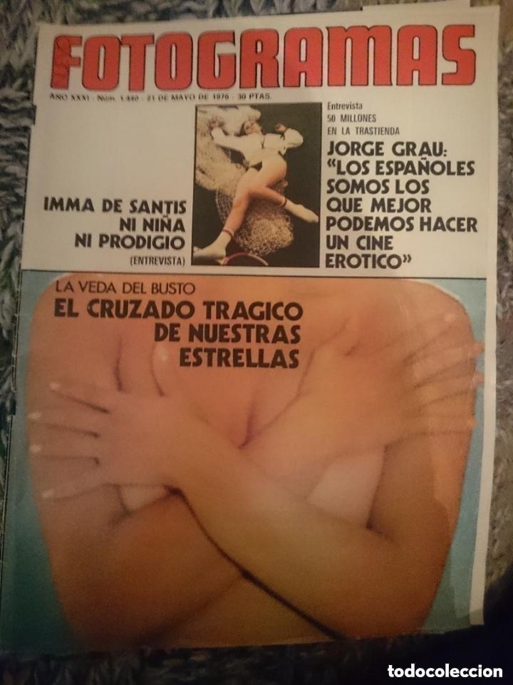 Revistas: FOTOGRAMAS N 1440 - 21 MAYO 1976 - CON INMA DE SANTIS