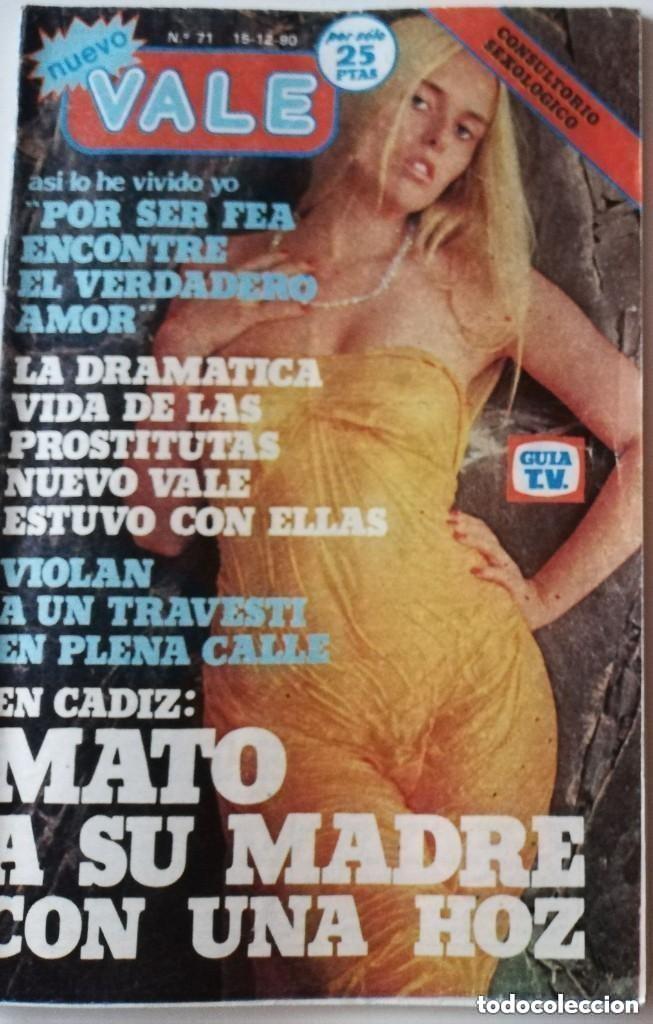 Revistas: NUEVO VALE n 71 Hor&oacute;scopo Consultorio Fotonovela Testimonio Sexual Er&oacute;tica - 15 DICIEMBRE1980