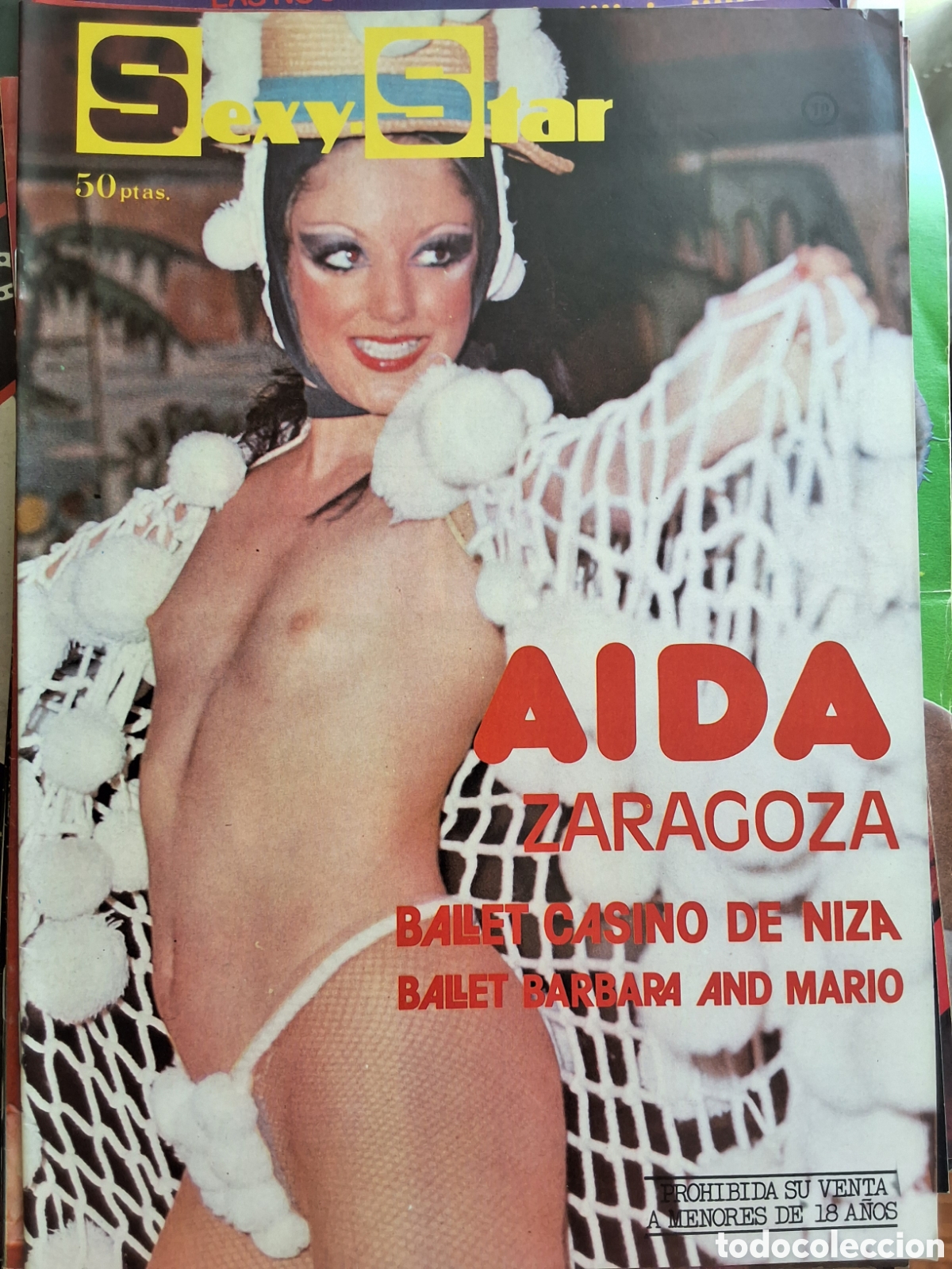 Journals: Sexy star revista cabaret variedades 10 a&ntilde;o 1977 Aida