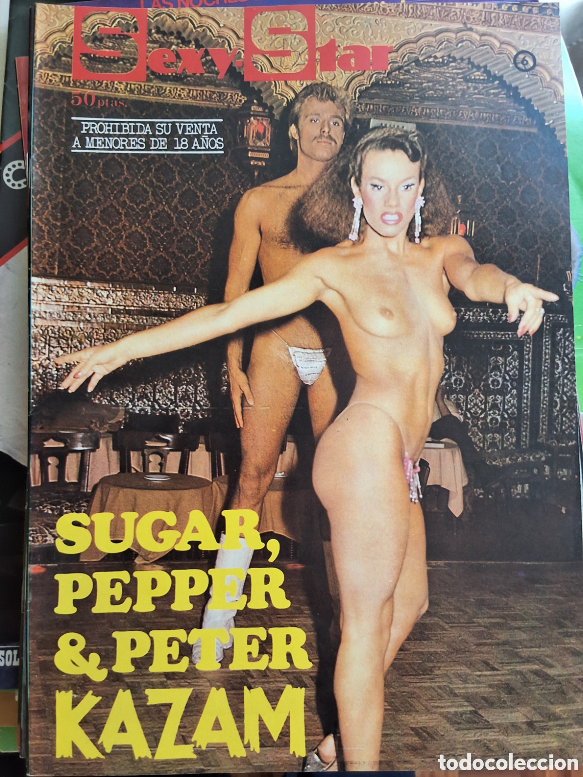 Journals: Sexy star revista cabaret variedades 6 a&ntilde;o 1977 Kazam