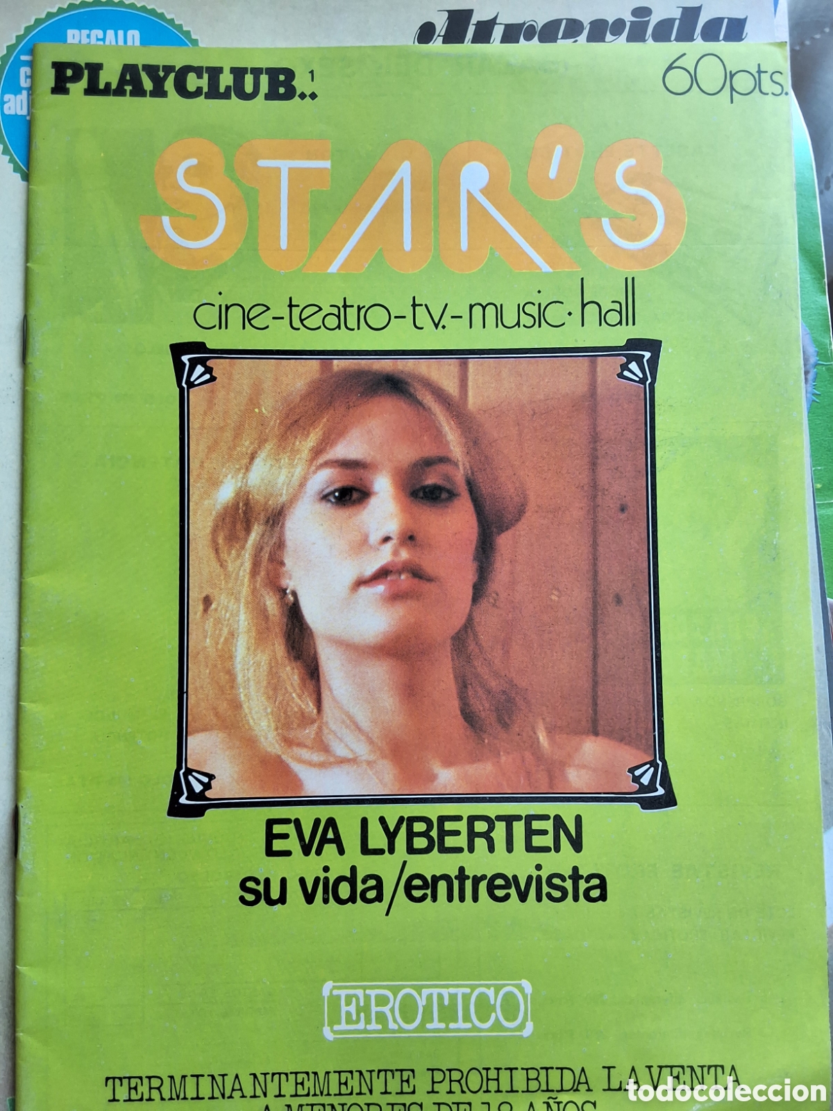 Journals: Stars revista er&oacute;tica desnudos cine teatro Eva Liberten