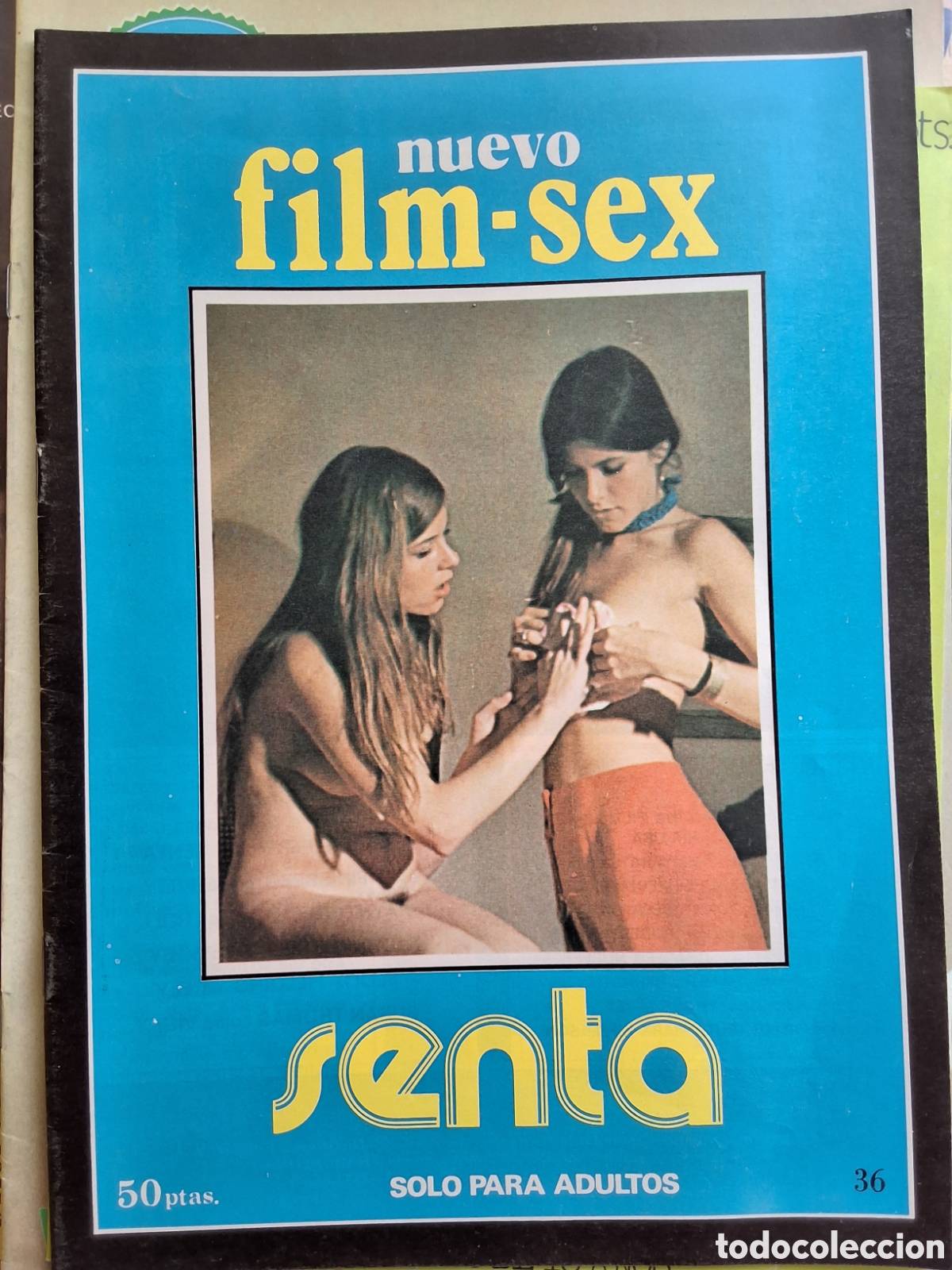 Journals: Film sex revista imagenes pel&iacute;cula Senta con Clare Piper Liz Finisberg a&ntilde;o 1978